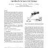 Compact data structure and scalable algorithms for the sparse grid technique