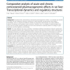 Comparative analysis of acute and chronic corticosteroid pharmacogenomic effects in rat liver: Transcriptional dynamics and regu