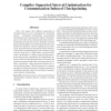 Compiler Supported Interval Optimisation for Communication Induced Checkpointing