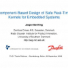 Component-Based Design of Safe Real-Time Kernels for Embedded Systems