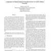 Computation of Minimal Uniform Transmission Power in Ad Hoc Wireless Networks