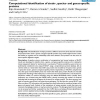 Computational identification of strain-, species- and genus-specific proteins