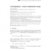Cone Dependence - A Basic Combinatorial Concept