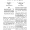 Consistency for Web Services Applications
