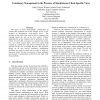 Consistency Management in the Presence of Simultaneous Client-Specific Views