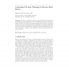 Constrained Motion Planning in Discrete State Spaces