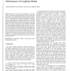 Contact sensing and grasping performance of compliant hands