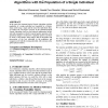 Convergence analysis of quantum-inspired genetic algorithms with the population of a single individual