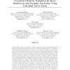 Cooperative Relative Navigation for Space Rendezvous and Proximity Operations using Controlled Active Vision