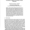 Correlation Coding in Stochastic Neural Networks
