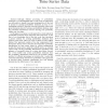 Creating probabilistic databases from imprecise time-series data