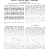 Credit-Based Spectrum Sharing for Cognitive Mobile Multihop Relay Networks