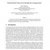 Cubic Partial Cubes from Simplicial Arrangements