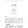 Debugging and Testing Optimizers through Comparison Checking