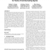 Decentralized planning under uncertainty for teams of communicating agents