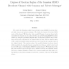 Degrees of Freedom Region of the Gaussian MIMO Broadcast Channel with Common and Private Messages