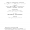 Delivery Cost Approximations for Inventory Routing Problems in a Rolling Horizon Framework