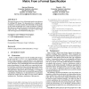 Deriving a simulation input generator and a coverage metric from a formal specification