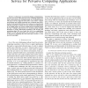Design and Evaluation of a Hybrid Physical Space Service for Pervasive Computing Applications