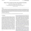 Design of heat exchanger networks using randomized algorithm