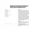 Designing and evaluating affective open-learner modeling tutors