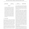 Detecting Network Cliques with Radon Basis Pursuit