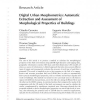 Digital Urban Morphometrics: Automatic Extraction and Assessment of Morphological Properties of Buildings