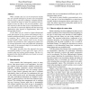 Discrete Object Detection and Motion Registration Based on a Data Management Approach