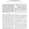 Discrete Partitioning and Coverage Control for Gossiping Robots
