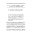 Divisive Normalization, Line Attractor Networks and Ideal Observers