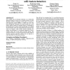 Document clustering via dirichlet process mixture model with feature selection
