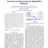 Dynamic Channel Flow Control of Networks-on-Chip Systems for High Buffer Efficiency