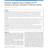Dynamic programming re-ranking for PPI interactor and pair extraction in full-text articles