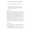 Dynamic Spectral Layout of Small Worlds