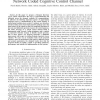 Dynamic Spectrum Access Using a Network Coded Cognitive Control Channel
