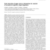 Early detection of upper airway obstructions by analysis of acoustical respiratory input impedance