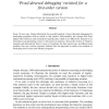 Educational Pearl: 'Proof-directed debugging' revisited for a first-order version