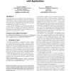 Efficient and small representation of line arrangements with applications