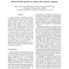 Efficient Parallel Algorithm for Optimal Three-Sequences Alignment