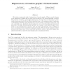 Eigenvectors of Random Graphs: Nodal Domains