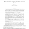 Elusive Functions and Lower Bounds for Arithmetic Circuits