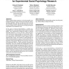 EmotionSense: a mobile phones based adaptive platform for experimental social psychology research