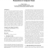 Encouraging the development of undergraduate researchers in computer vision