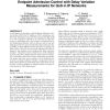 Endpoint admission control with delay variation measurements for QoS in IP networks