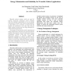 Energy Minimization and Reliability for Wearable Medical Applications
