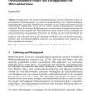 Entwicklung eines datenbankbasierten Tools zur vorausschauenden Finanz- und Erfolgsplanung von Milchviehbetrieben