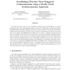 Establishing wireless time-triggered communication using a firefly clock synchronization approach