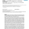 ESTIMA, a tool for EST management in a multi-project environment