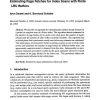 Estimating Page Fetches for Index Scans with Finite LRU Buffers