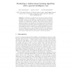 Evaluating a Reinforcement Learning Algorithm with a General Intelligence Test